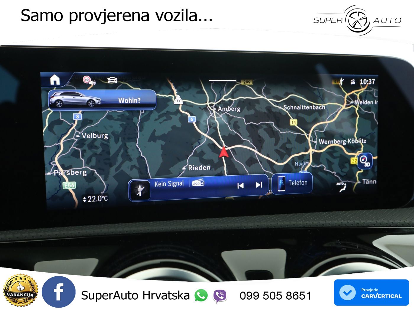Mercedes-Benz A 200 7G-DCT LED+GR SJED+ACC