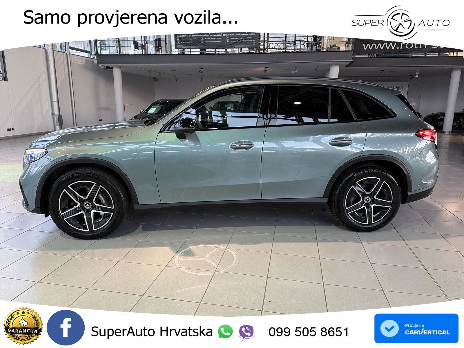 Mercedes GLC 300d (269 KS) 4MATIC 9G-TRONIC AMG ZRAČNI+ACC+GR SJED+KAM+PANO