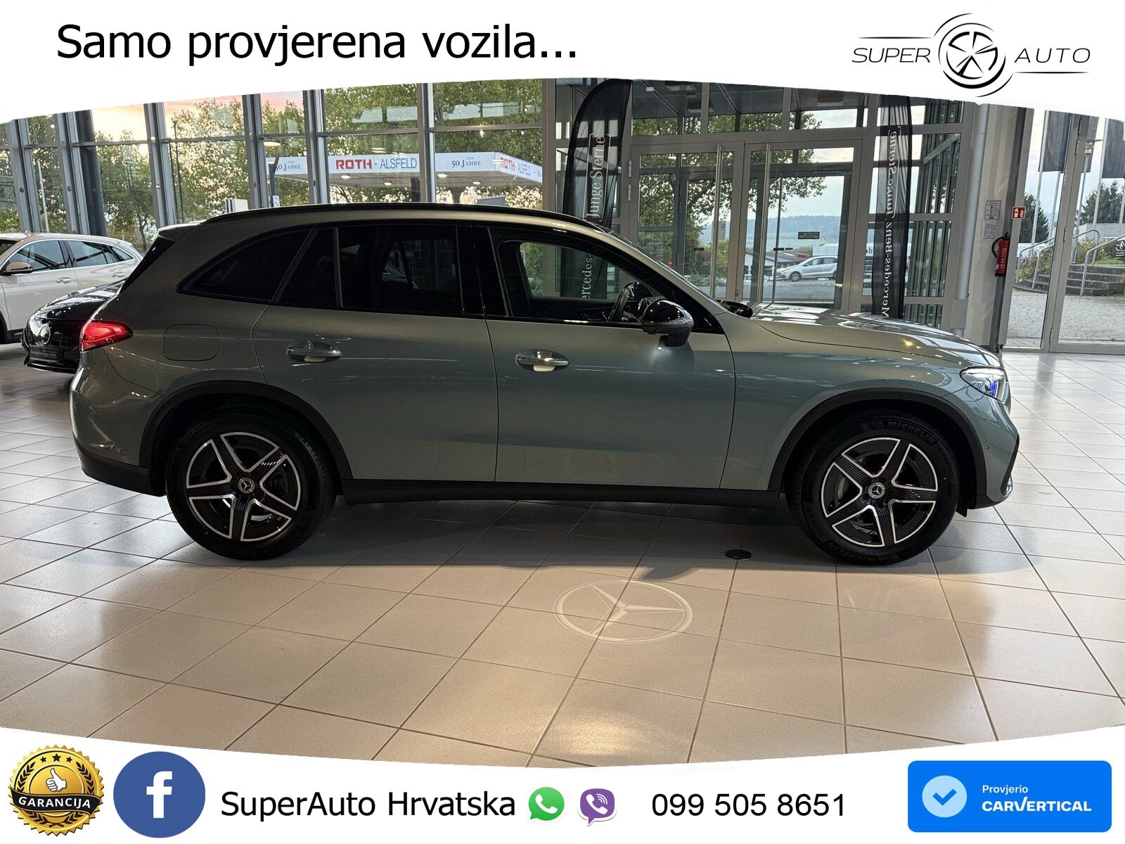 Mercedes GLC 300d (269 KS) 4MATIC 9G-TRONIC AMG ZRAČNI+ACC+GR SJED+KAM+PANO