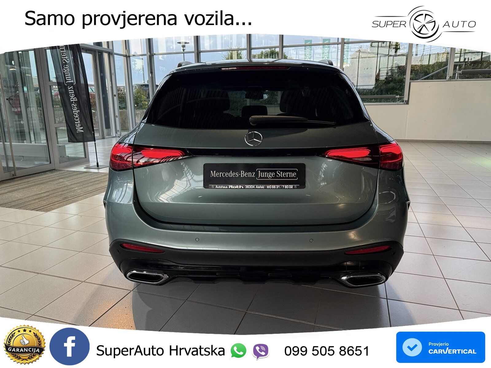 Mercedes GLC 300d (269 KS) 4MATIC 9G-TRONIC AMG ZRAČNI+ACC+GR SJED+KAM+PANO