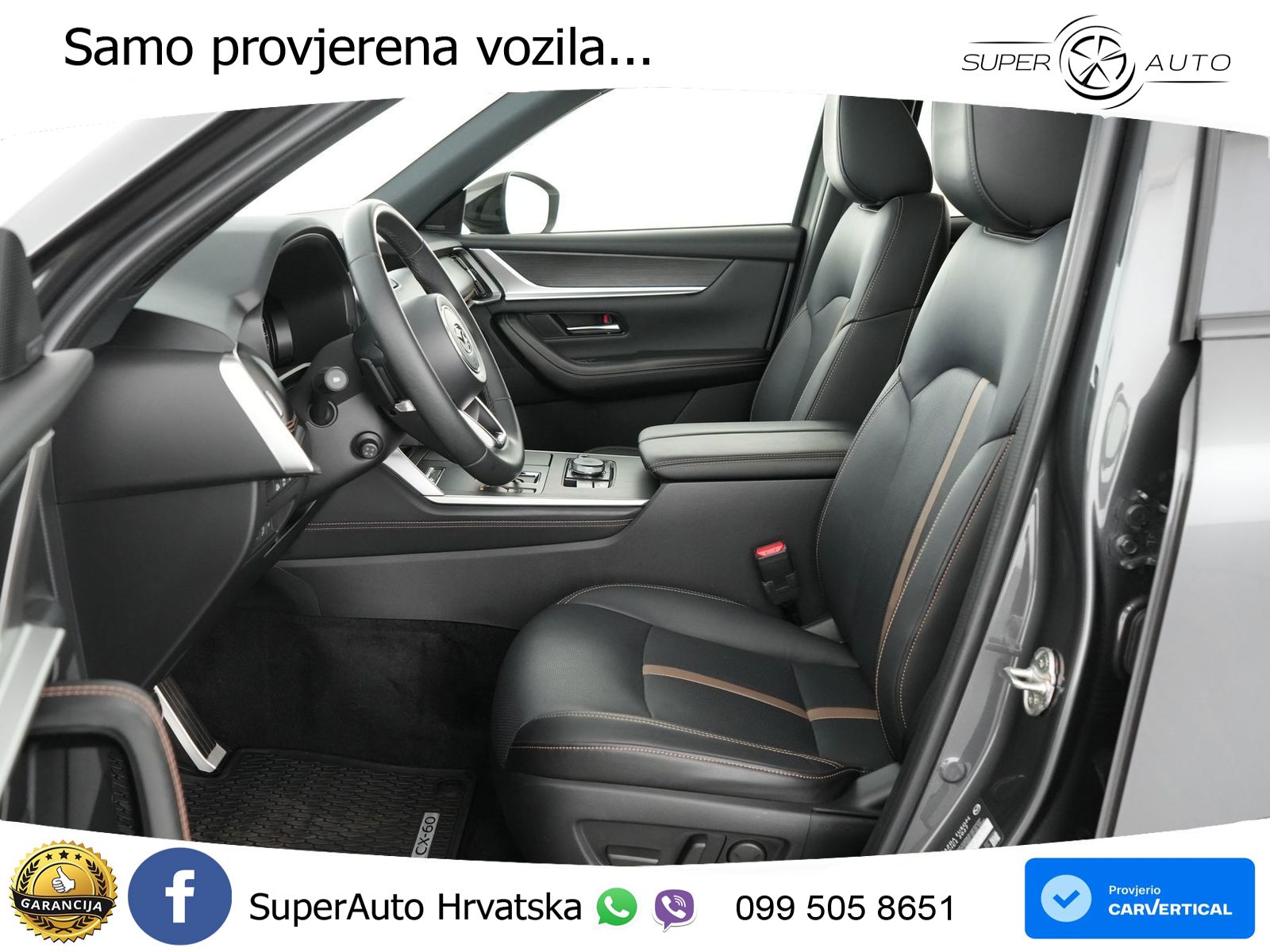 Mazda CX-60 3.3 e-Skyactiv D (254 KS) AWD Automatic ACC+HEAD+GR SJED+360+PANO