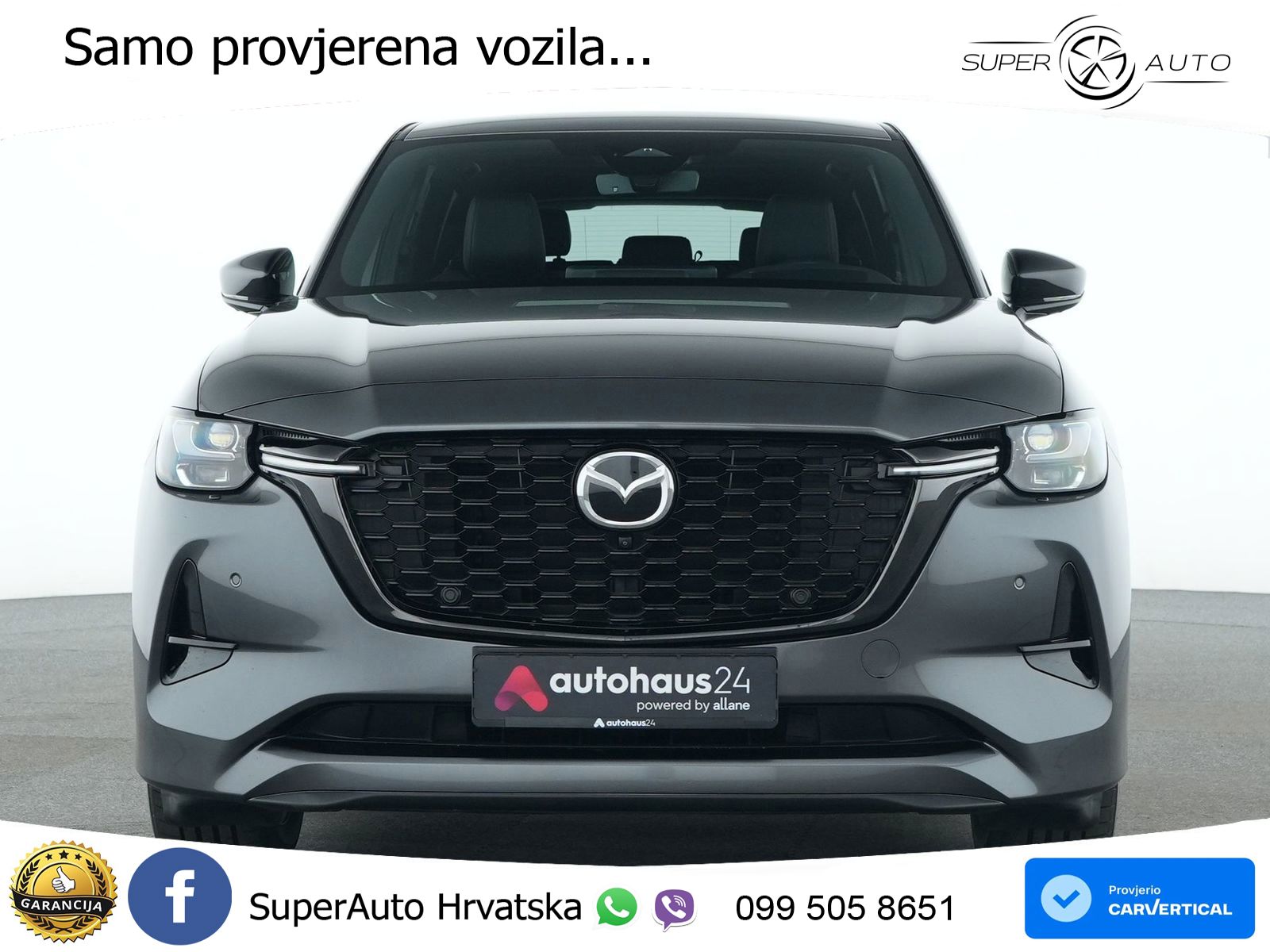 Mazda CX-60 3.3 e-Skyactiv D (254 KS) AWD Automatic ACC+HEAD+GR SJED+360+PANO