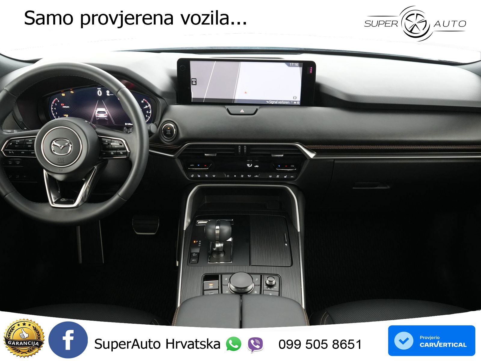 Mazda CX-60 3.3 e-Skyactiv D (254 KS) AWD Automatic ACC+HEAD+GR SJED+360+PANO