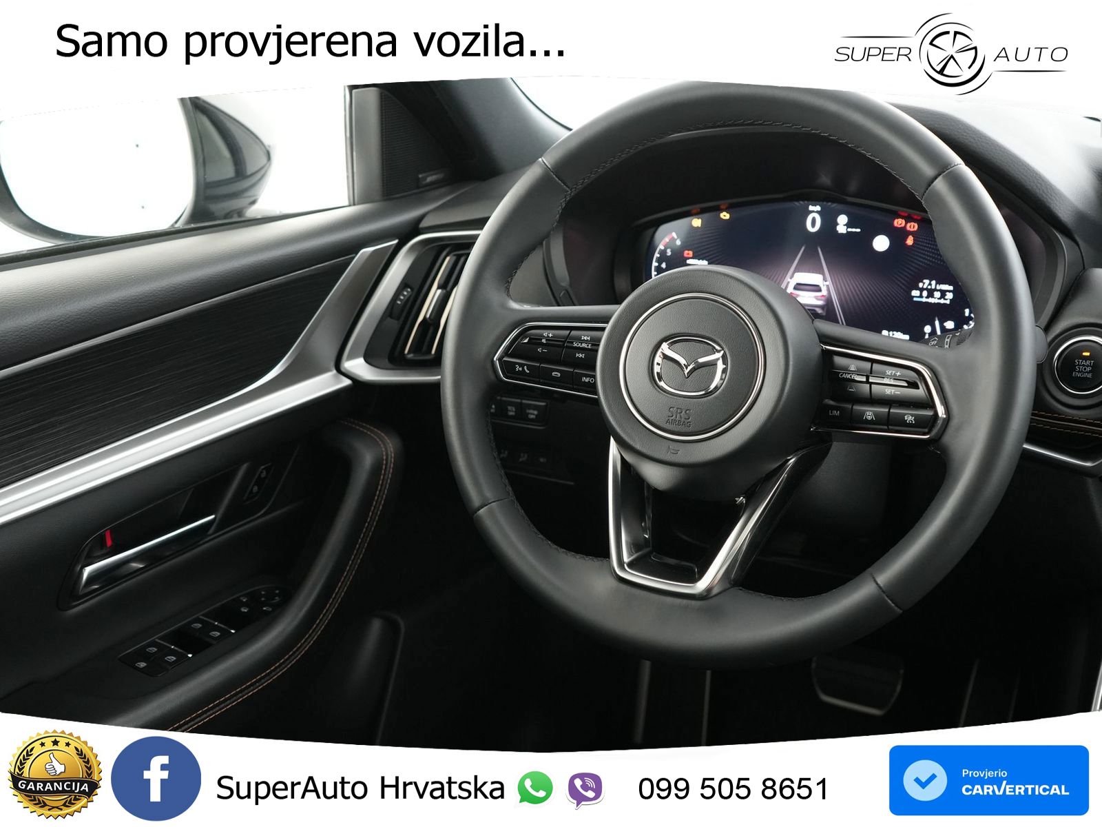 Mazda CX-60 3.3 e-Skyactiv D (254 KS) AWD Automatic ACC+HEAD+GR SJED+360+PANO