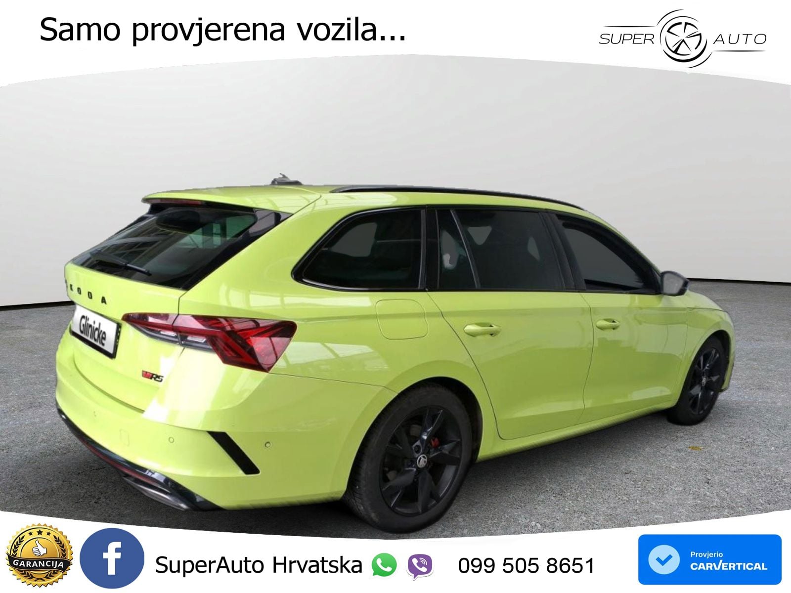 Škoda Octavia Combi RS 2.0 TDI (200 KS) DSG LED+GR SJED+ACC