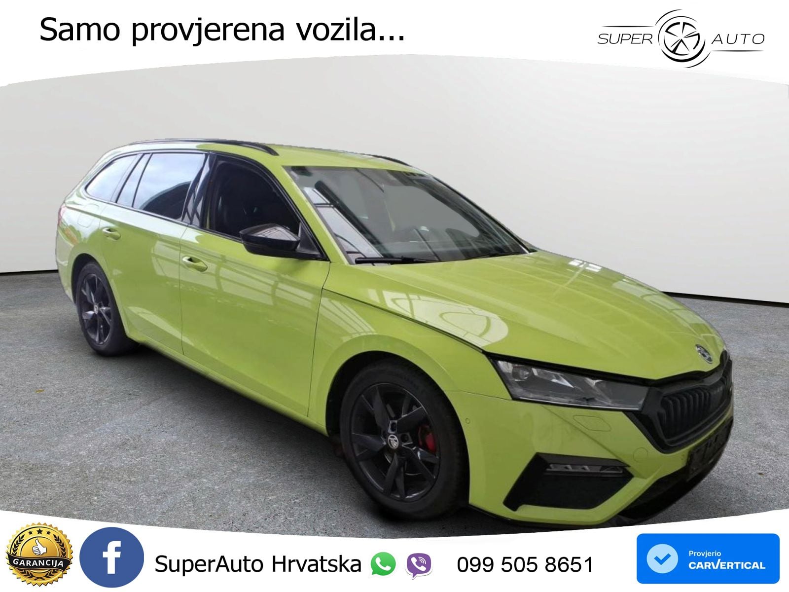 Škoda Octavia Combi RS 2.0 TDI (200 KS) DSG LED+GR SJED+ACC