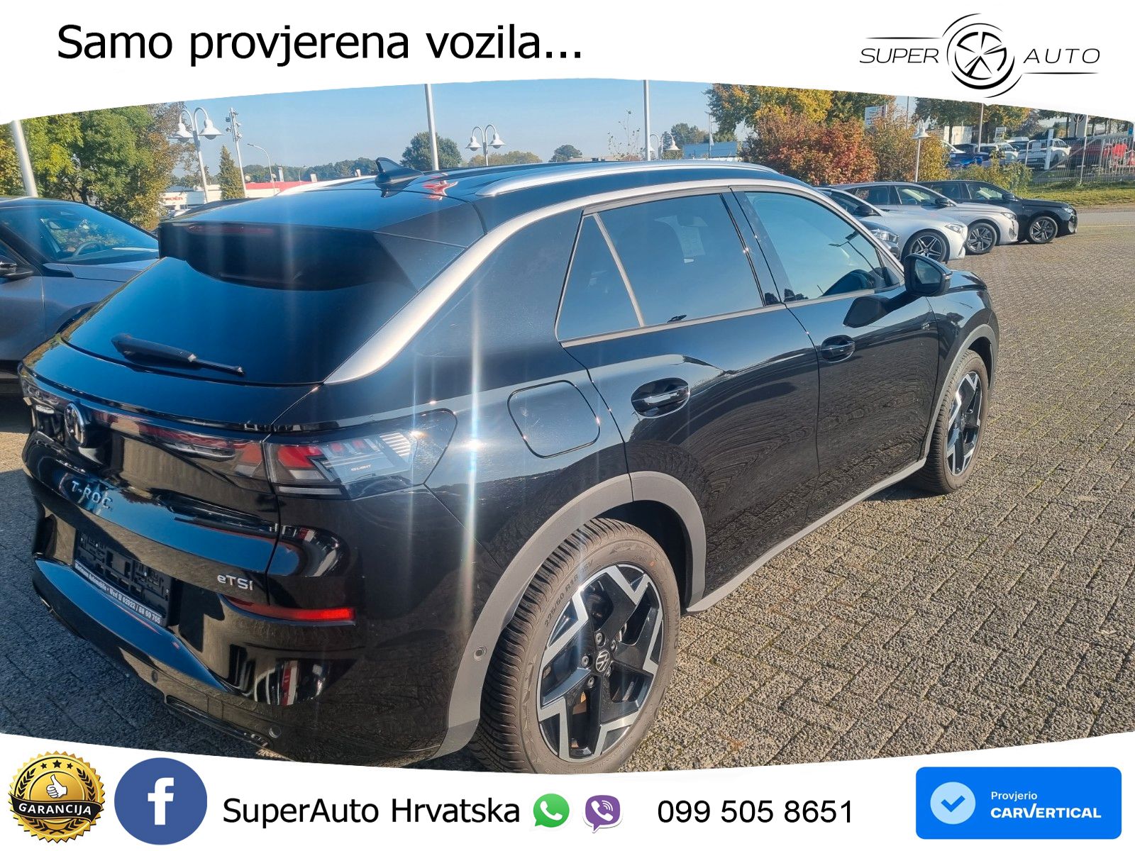 Volkswagen T-Roc 1.5 eTSI (150 KS)  DSG R-Line LED+GR SJED+ACC