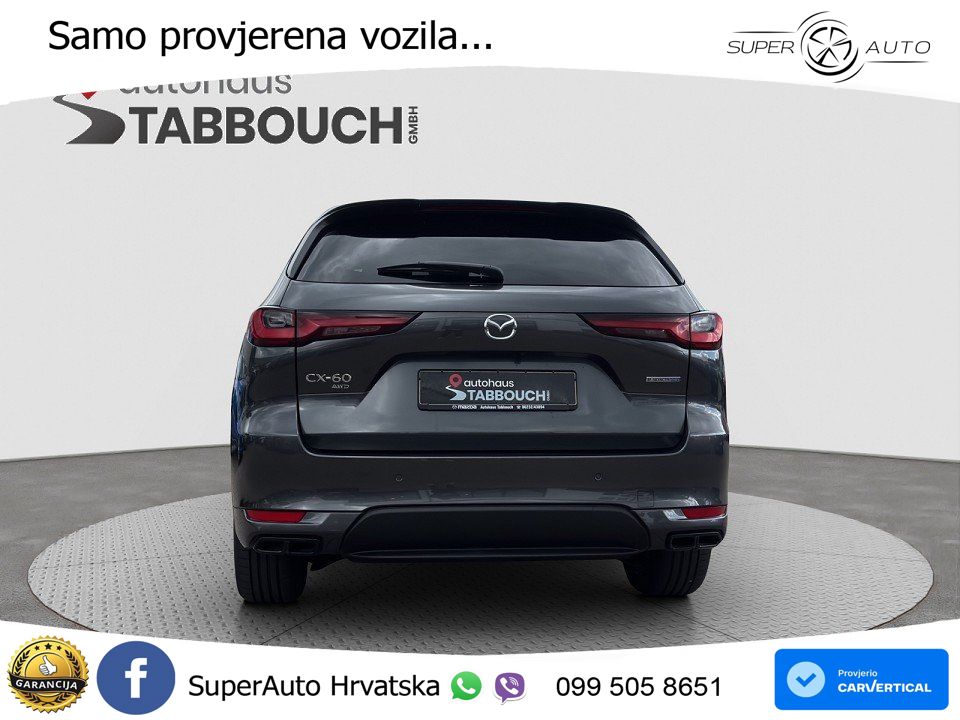Mazda CX-60 2.5 e-Skyactiv (328 KS) AWD Automatic MATRIX+GR SJED+KAM