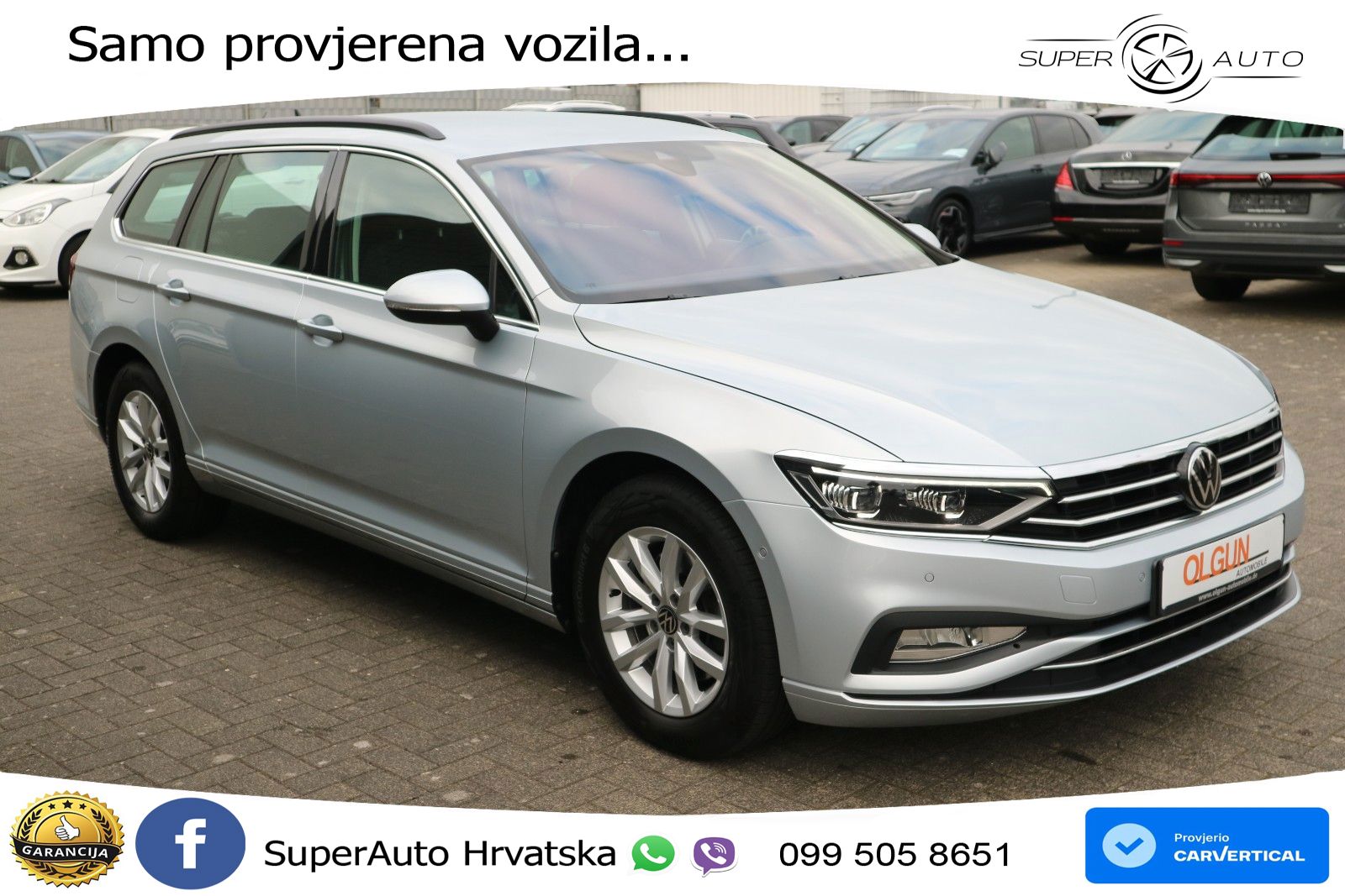 Volkswagen Passat Variant 2.0 TDI (150 KS) DSG Business LED+GR SJED+ACC