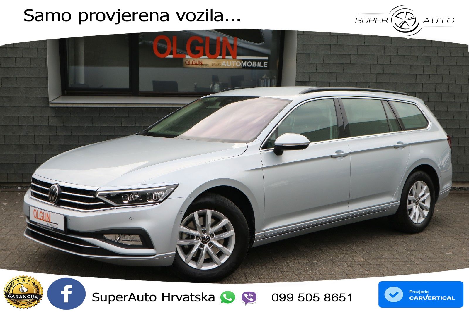 Volkswagen Passat Variant 2.0 TDI (150 KS) DSG Business LED+GR SJED+ACC