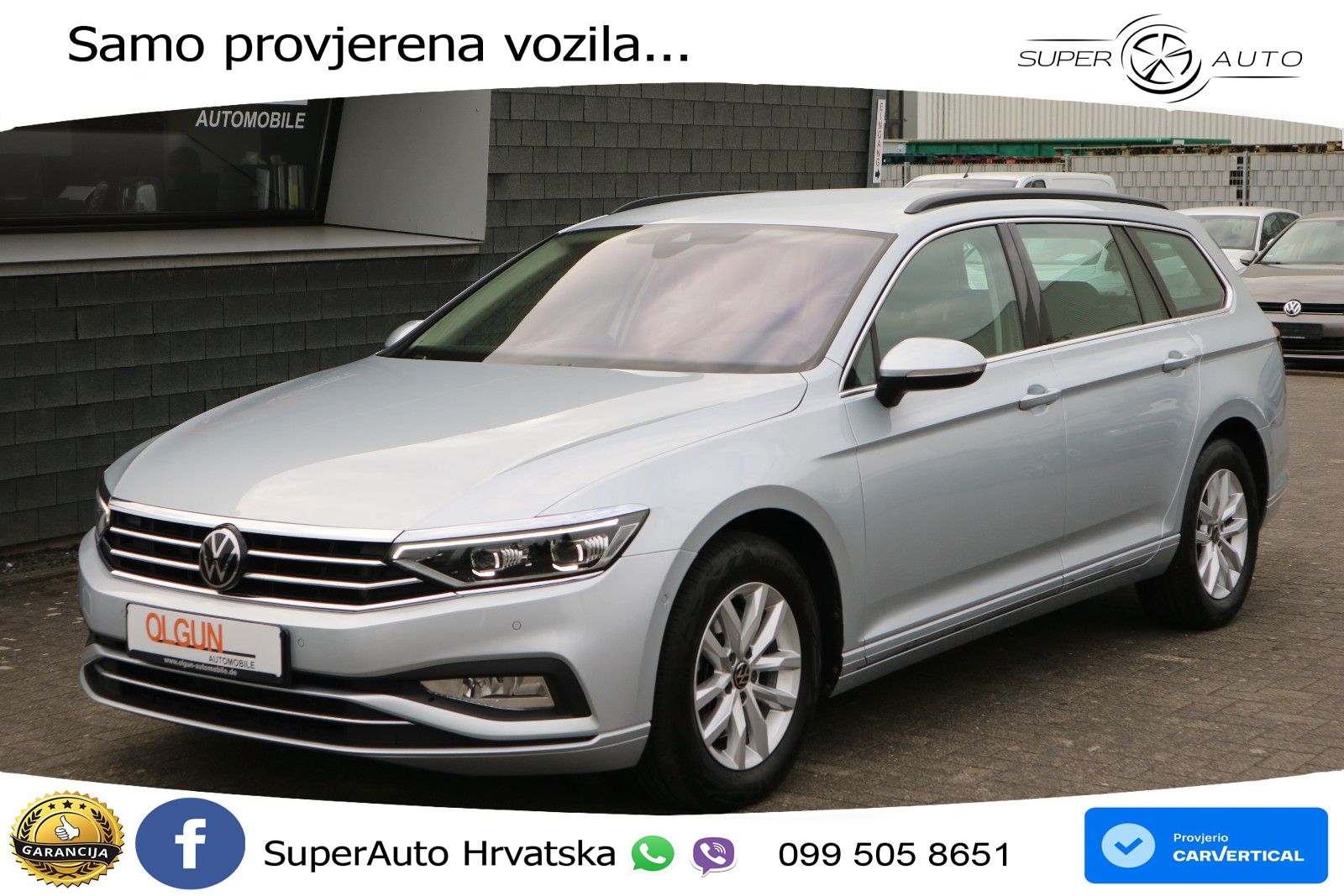 Volkswagen Passat Variant 2.0 TDI (150 KS) DSG Business LED+GR SJED+ACC