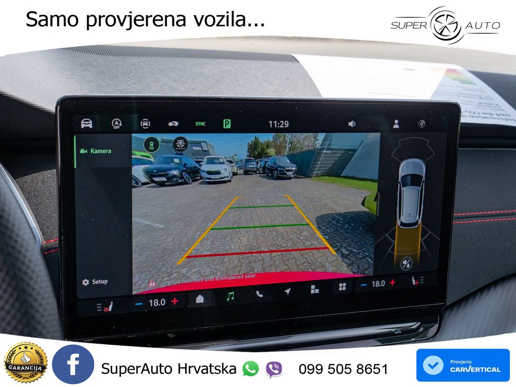 Škoda Octavia Combi RS 2.0 TSI (265 KS) DSG MATRIX+GR SJED+KAM