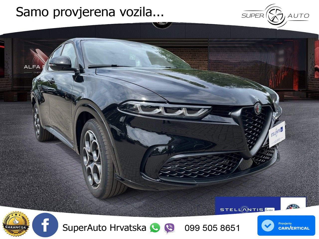 Alfa Romeo Tonale 1.5 VGT (160 KS) 48V-Hybrid TCT LED+ACC