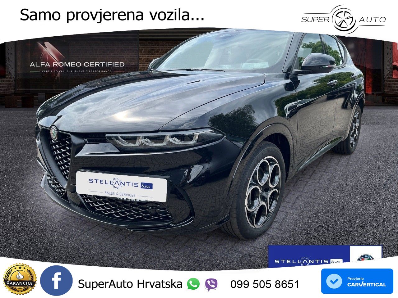 Alfa Romeo Tonale 1.5 VGT (160 KS) 48V-Hybrid TCT LED+ACC
