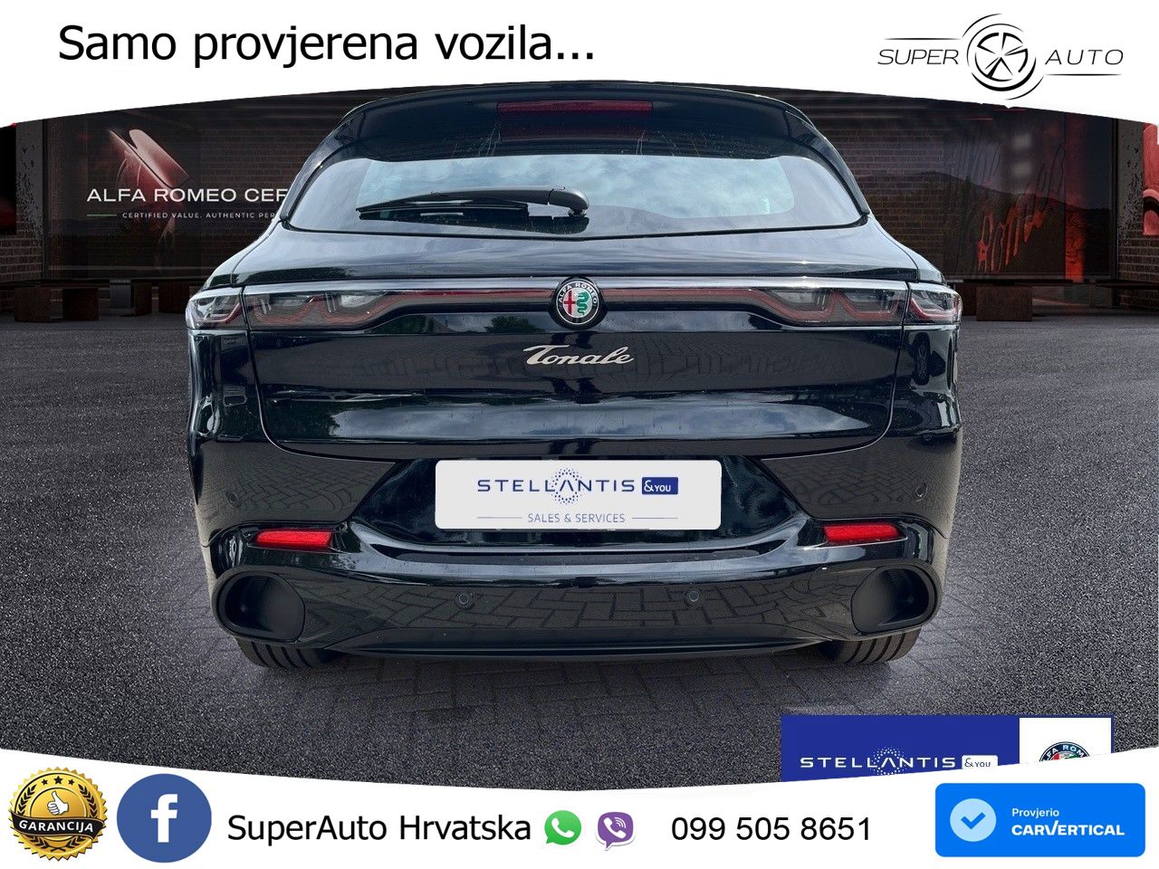 Alfa Romeo Tonale 1.5 VGT (160 KS) 48V-Hybrid TCT LED+ACC