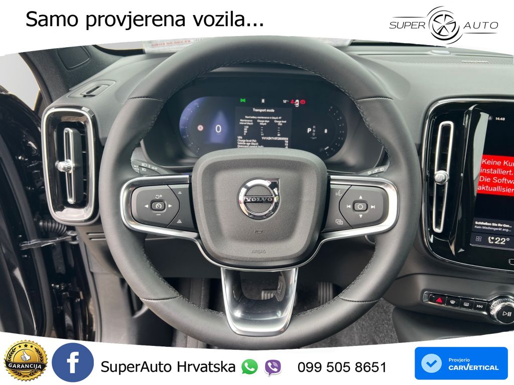 Volvo XC40 2.0 B3 163 KS Automatic ACC+GR SJED+360+PANO
