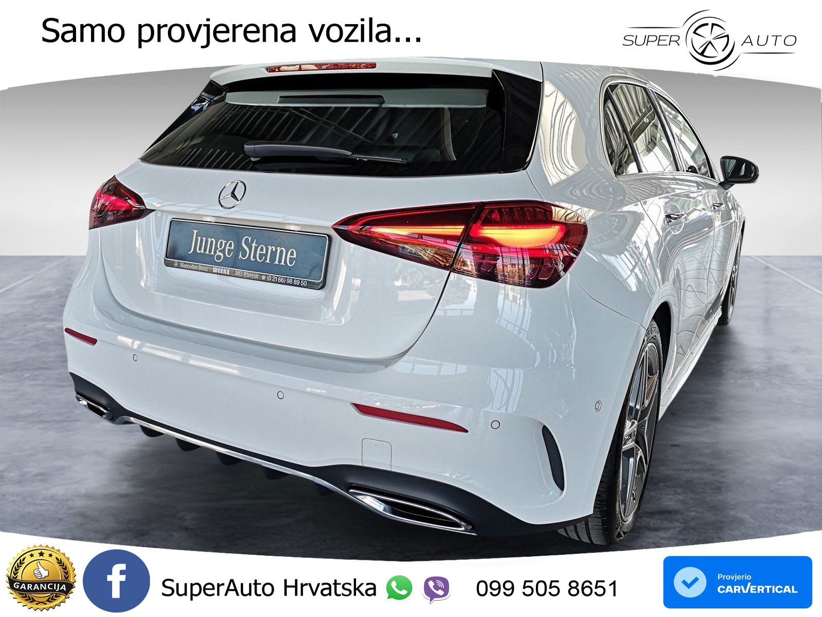 Mercedes-Benz A 180 7G-DCT AMG ACC+GR SJED+360+PANO