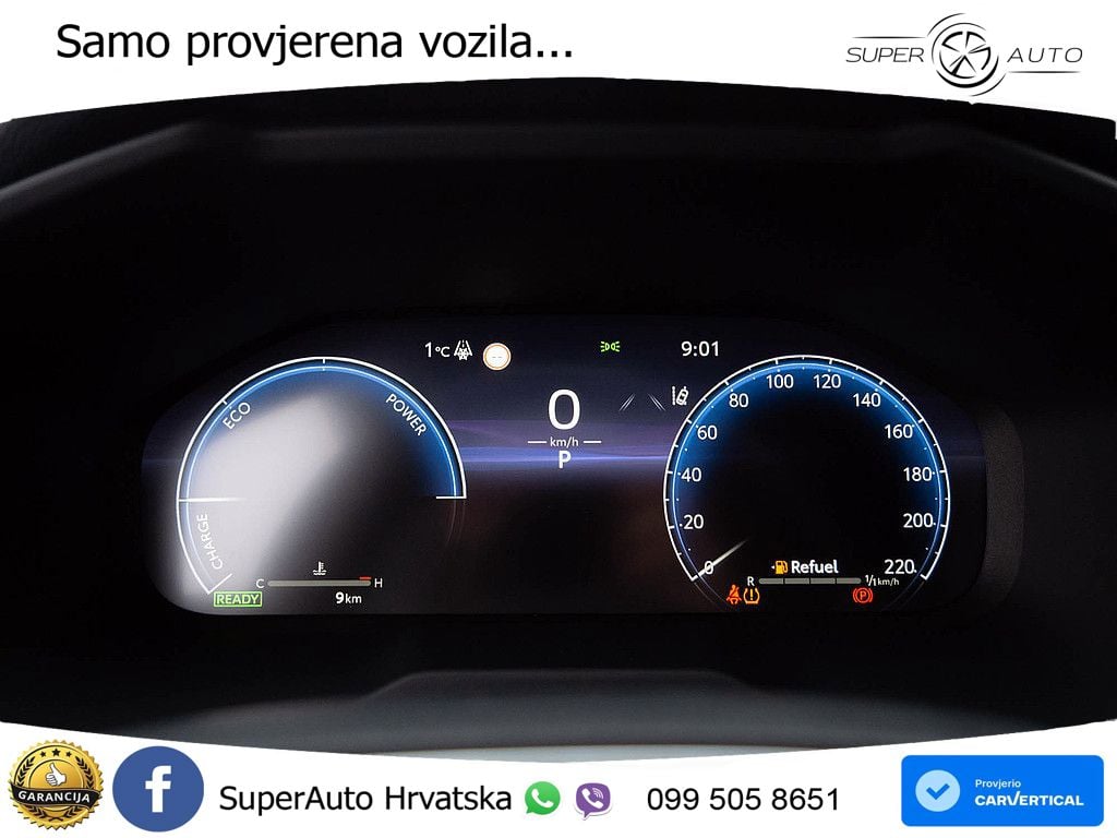 Toyota RAV4 2.5 (218 KS) Hybrid eCVT Style LED+GR SJED+ACC