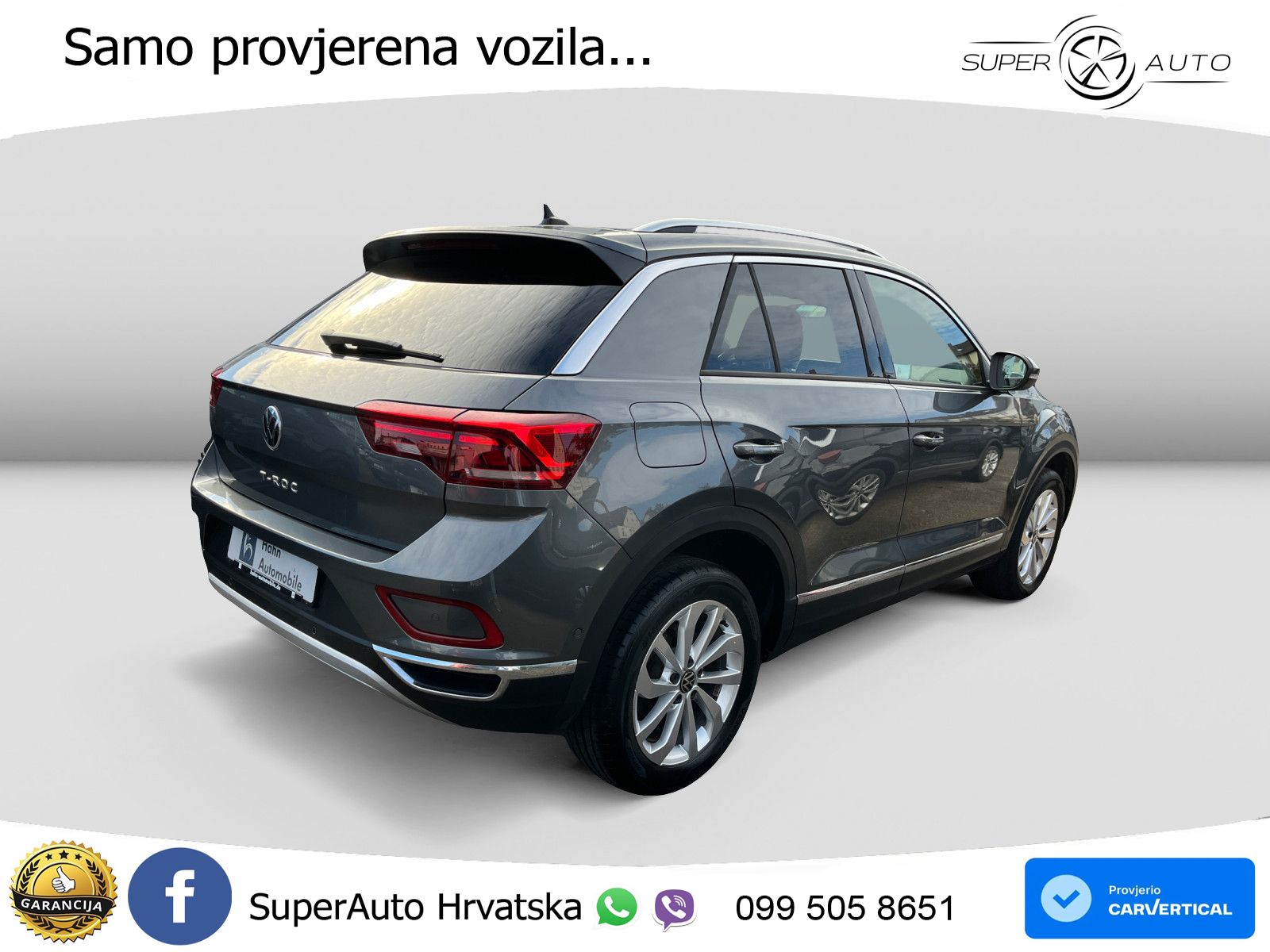 Volkswagen T-Roc 1.5 TSI (150 KS) DSG LED+GR SJED+ACC