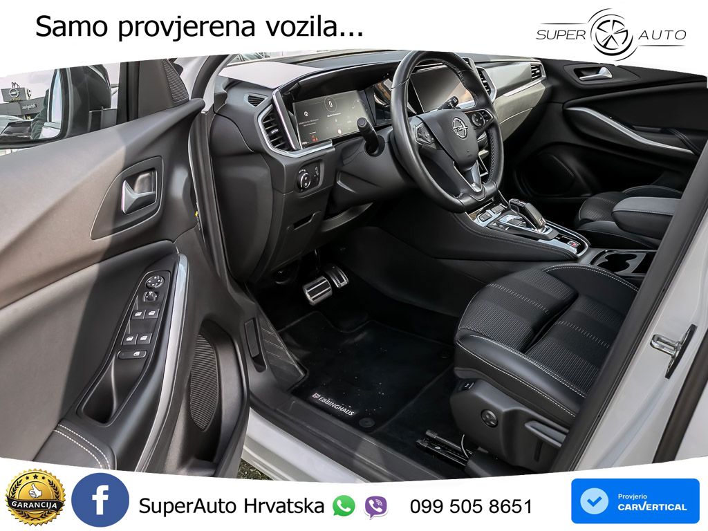 Opel Grandland 1.2i Turbo (130 KS) Automatic Elegance LED+GR SJED+ACC