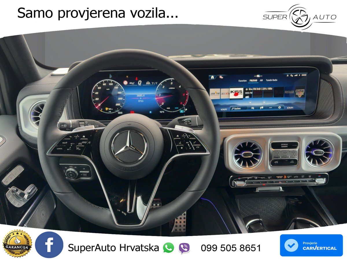 Mercedes G 450d Long (367 KS) 4MATIC 9G-TRONIC