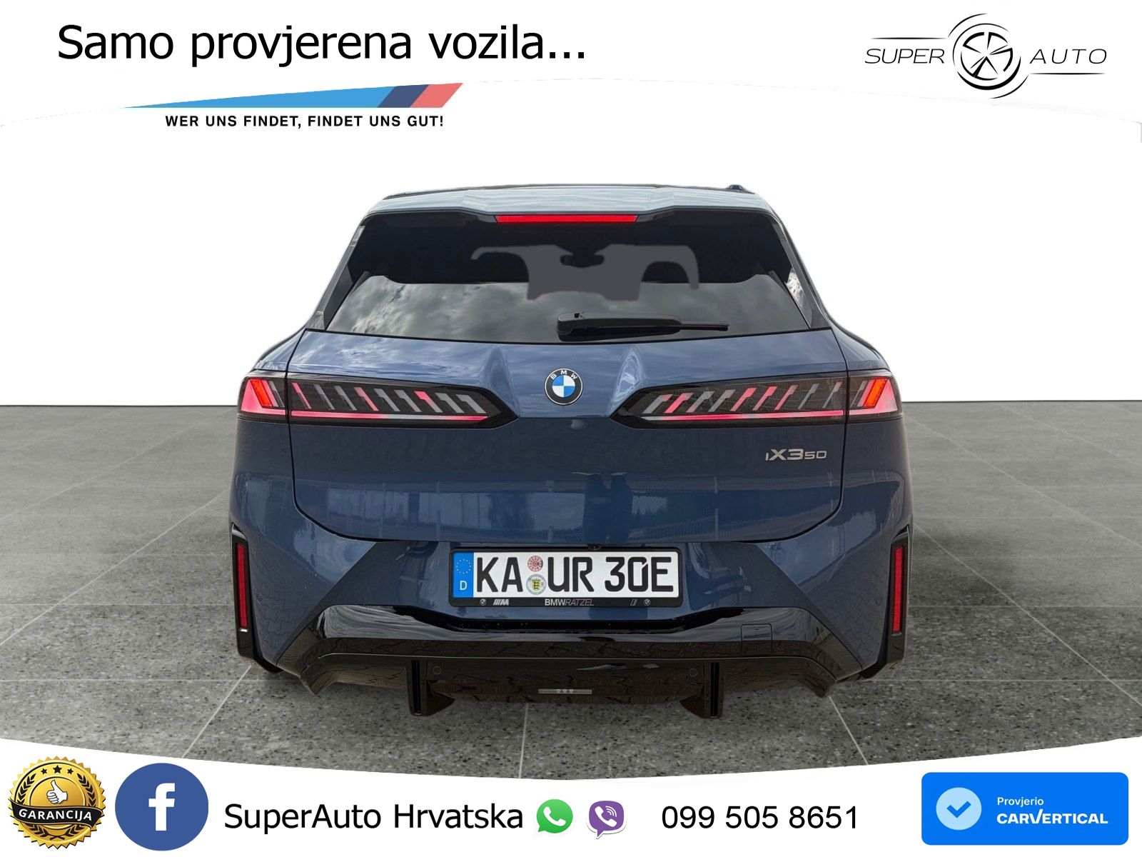 BMW iX3 50 108.7 kWh (469 KS) xDrive