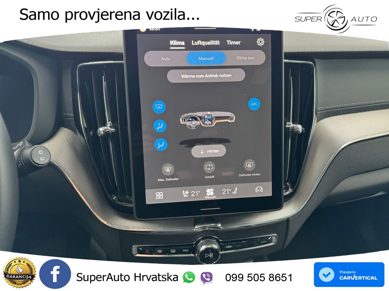 Volvo XC60 B5 Benzin AWD Geartronic ACC+HEAD+4xGR SJED+360+PANO