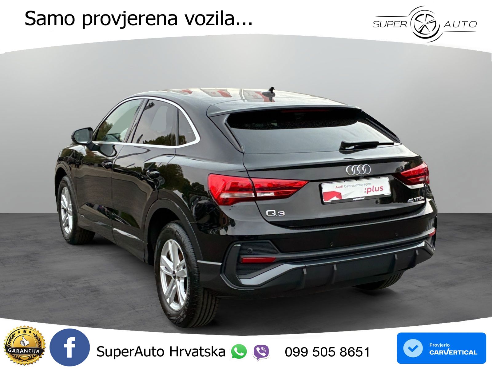 Audi Q3 Sportback 45 TFSIe (245 KS) S tronic S line