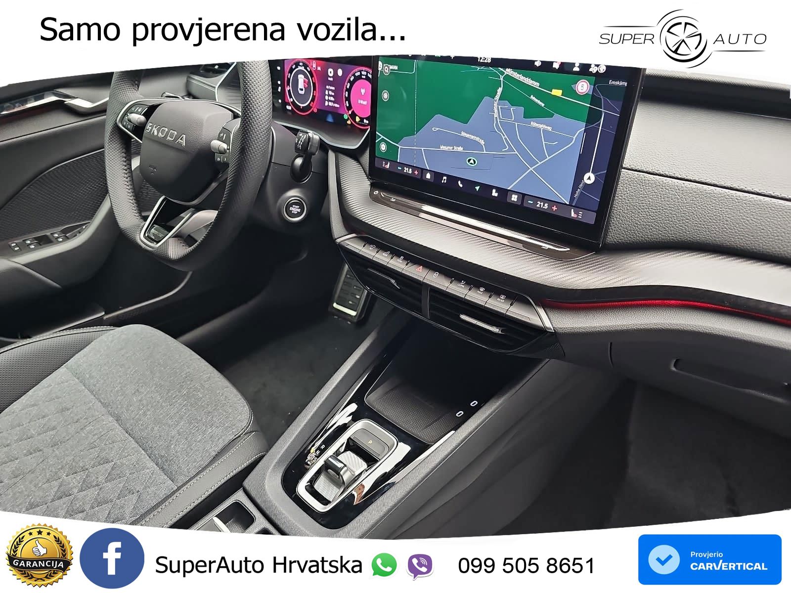 Škoda Octavia Combi 2.0 TDI (150 KS) DSG SportLine LED+GR SJED+ACC