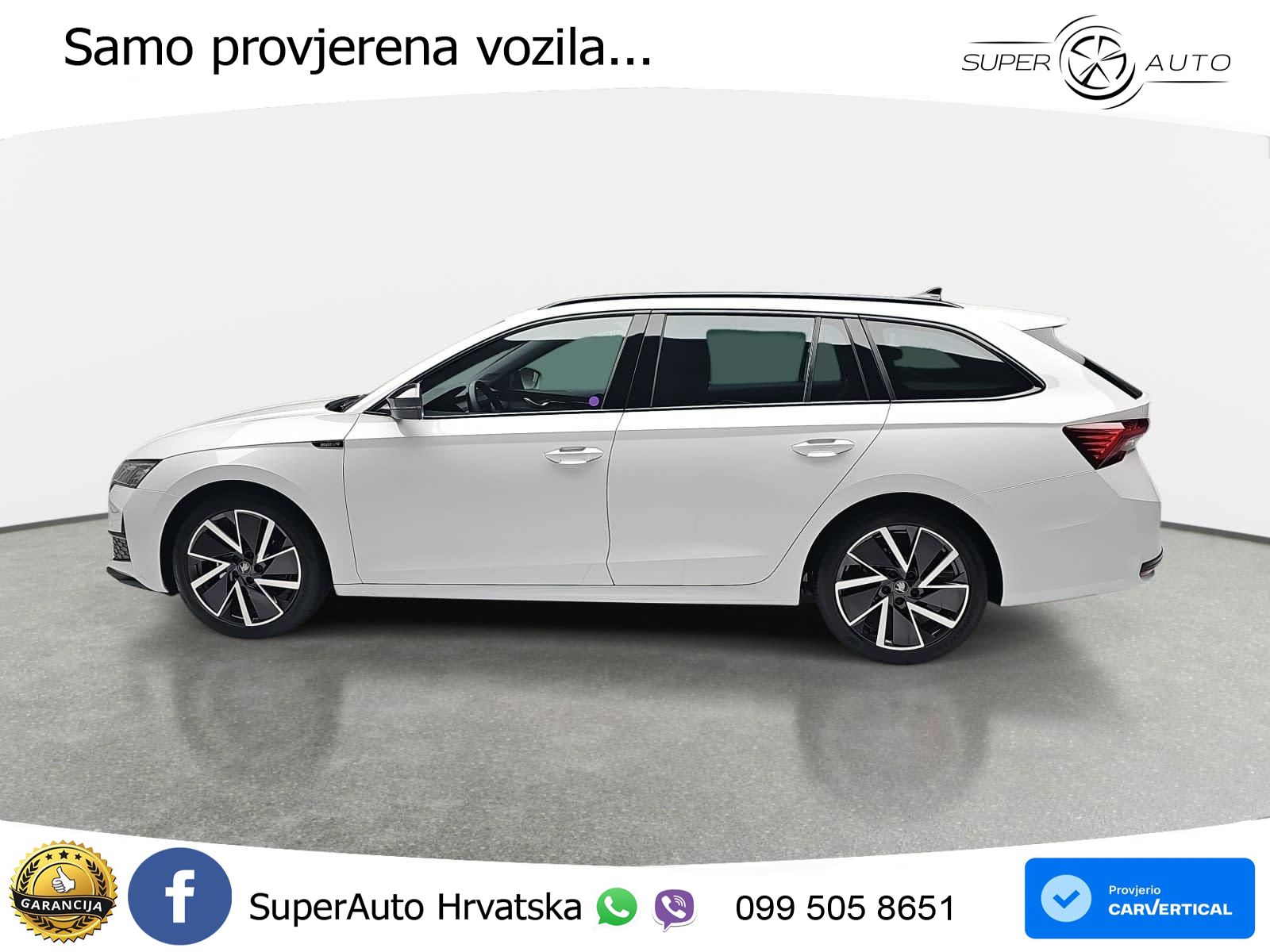 Škoda Octavia Combi 2.0 TDI (150 KS) DSG SportLine LED+GR SJED+ACC