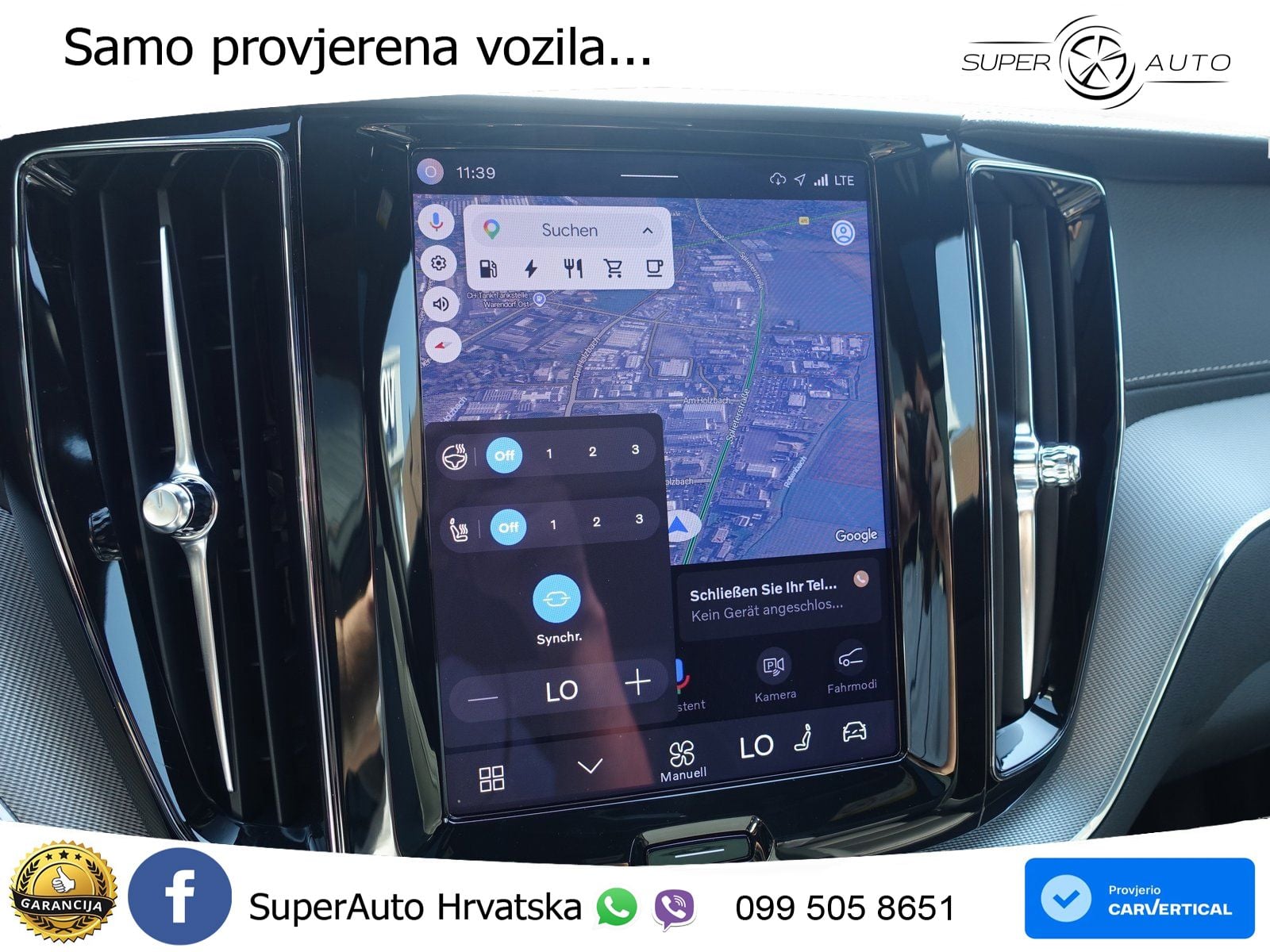 Volvo XC60 T8 AWD Geartronic ACC+HEAD+4xGR SJED+360+PANO