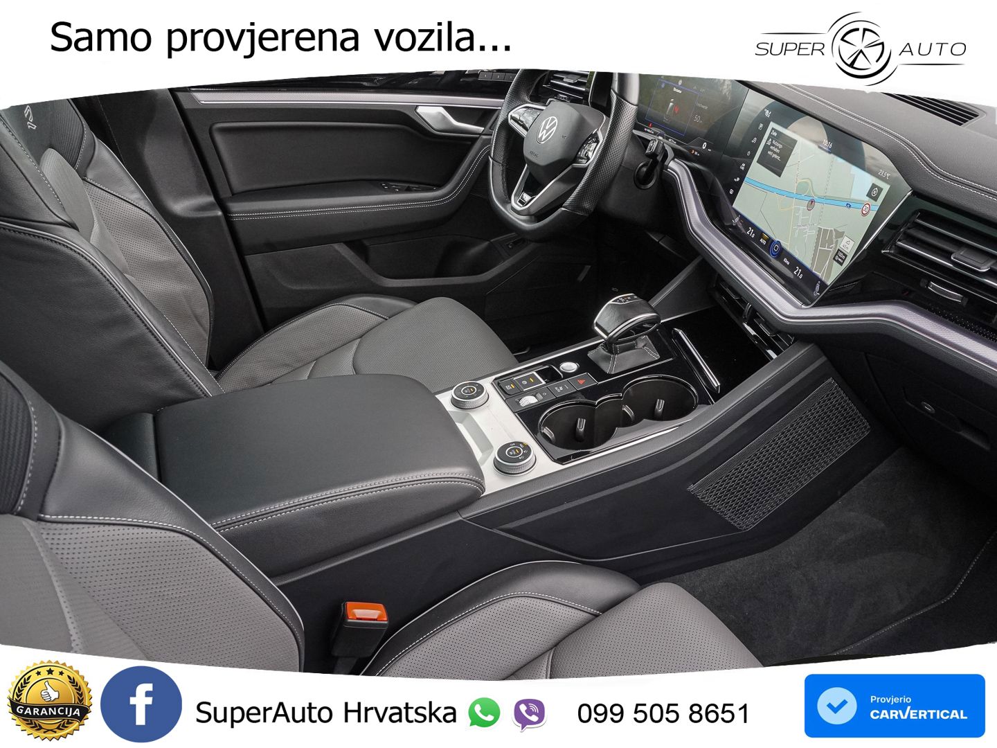 Volkswagen Touareg 3.0 V6 TDI (286 KS) 4MOTION Tiptronic R-Line ZRAČNI+ACC+GR SJED+KAM+PANO