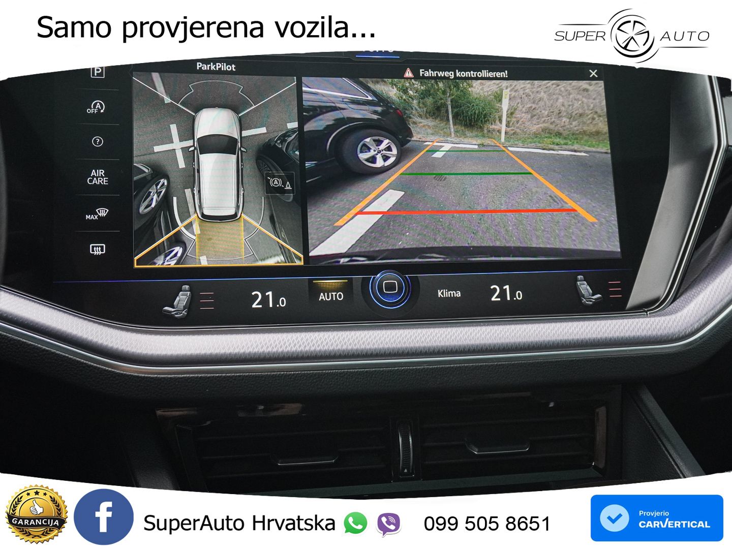 Volkswagen Touareg 3.0 V6 TDI (286 KS) 4MOTION Tiptronic R-Line ZRAČNI+ACC+GR SJED+KAM+PANO