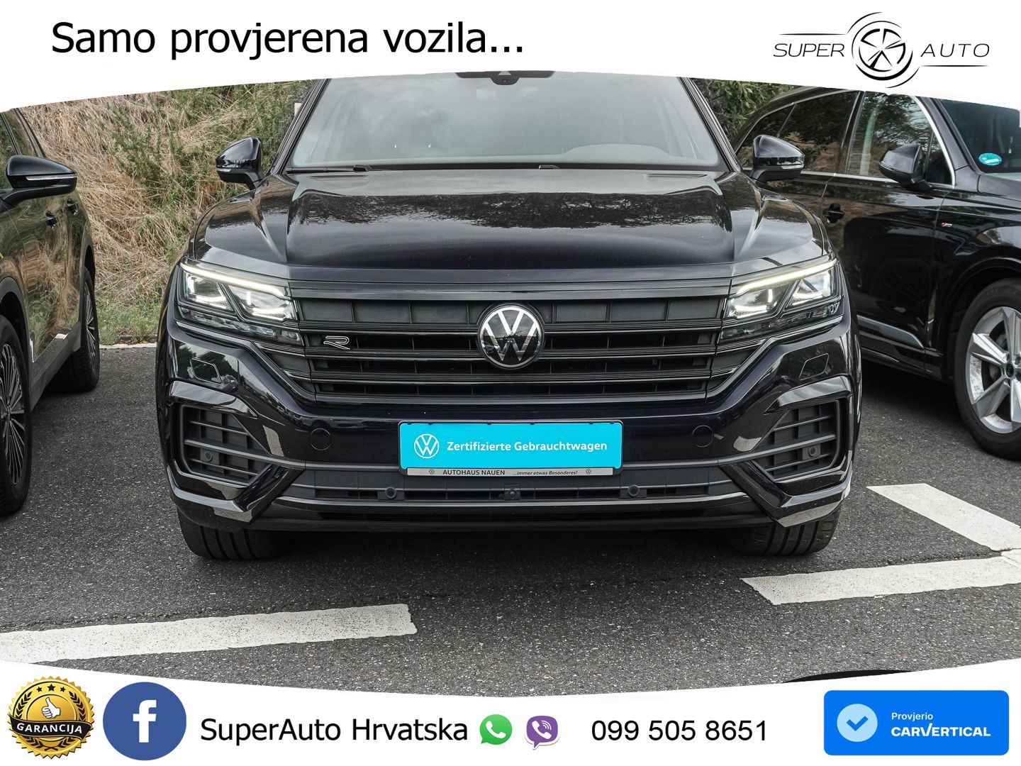 Volkswagen Touareg 3.0 V6 TDI (286 KS) 4MOTION Tiptronic R-Line ZRAČNI+ACC+GR SJED+KAM+PANO