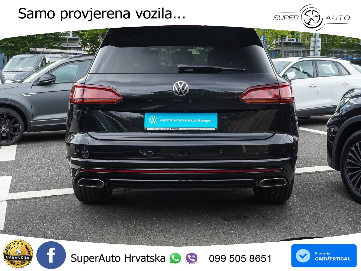 Volkswagen Touareg 3.0 V6 TDI (286 KS) 4MOTION Tiptronic R-Line ZRAČNI+ACC+GR SJED+KAM+PANO
