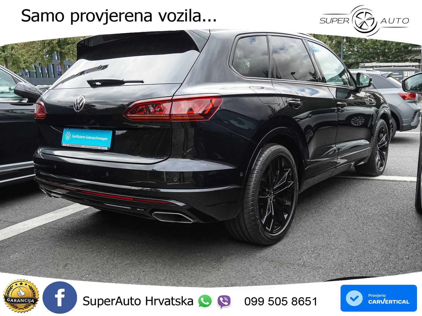 Volkswagen Touareg 3.0 V6 TDI (286 KS) 4MOTION Tiptronic R-Line ZRAČNI+ACC+GR SJED+KAM+PANO
