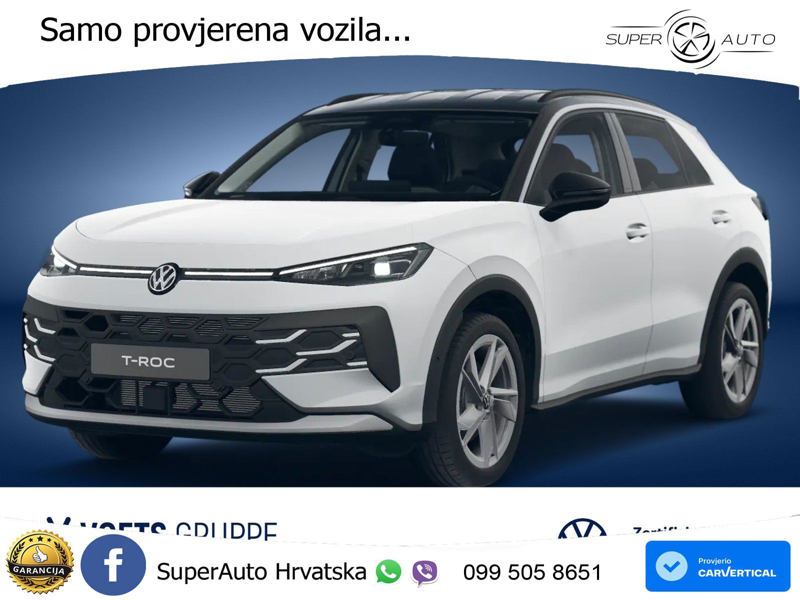 Volkswagen T-Roc 1.5 eTSI (150 KS)  DSG LED+GR SJED+ACC