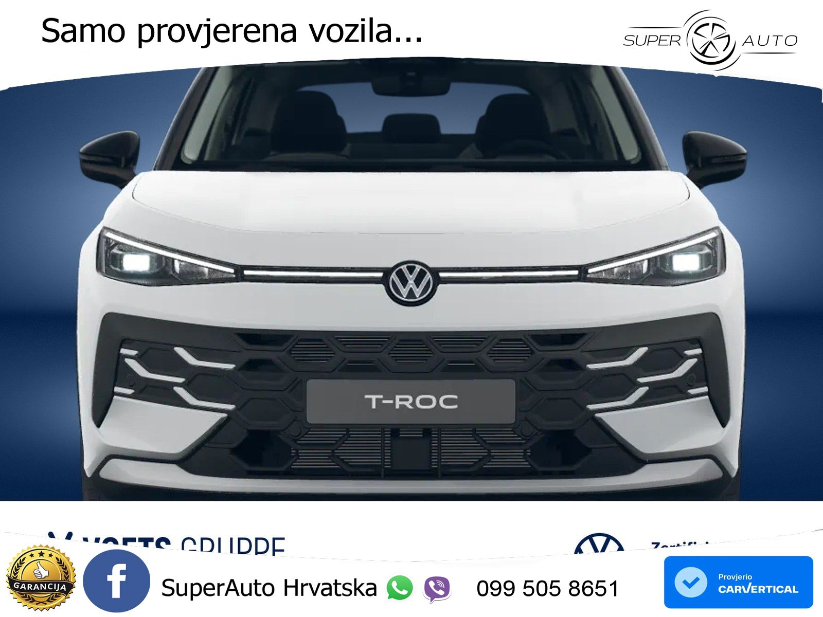 Volkswagen T-Roc 1.5 eTSI (150 KS)  DSG LED+GR SJED+ACC