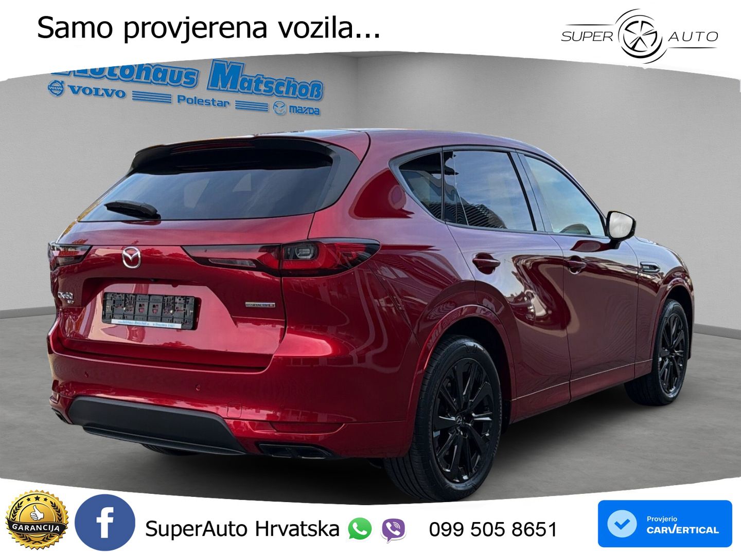 Mazda CX-60 3.3 e-Skyactiv D (254 KS) AWD Automatic LED+GR SJED+ACC