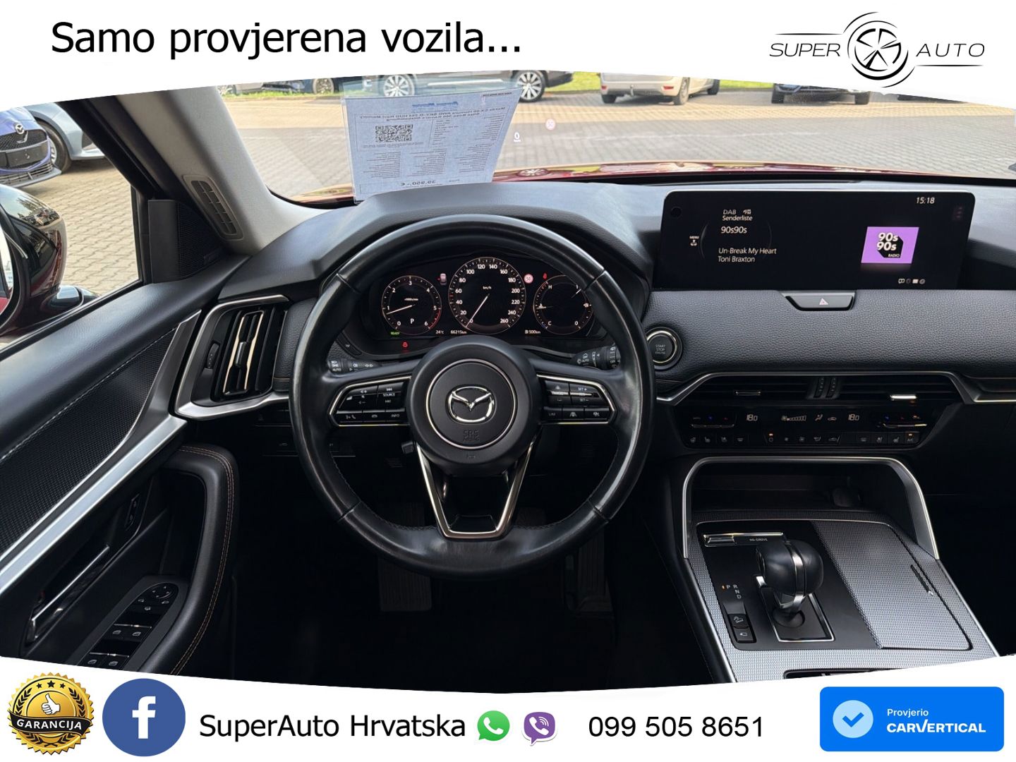 Mazda CX-60 3.3 e-Skyactiv D (254 KS) AWD Automatic LED+GR SJED+ACC