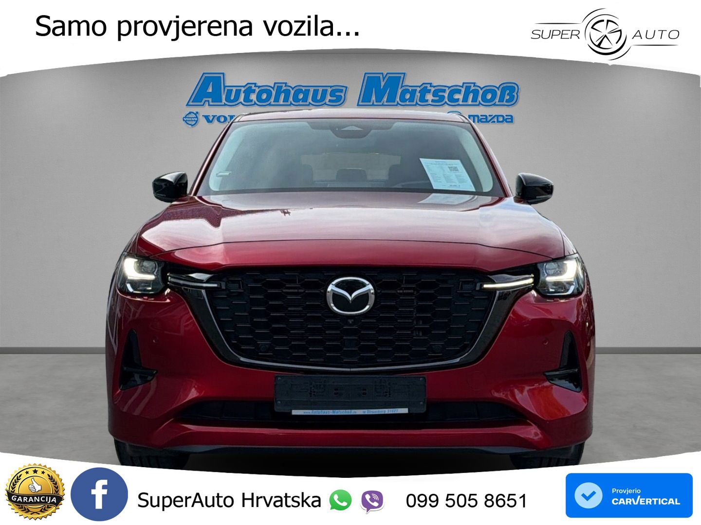 Mazda CX-60 3.3 e-Skyactiv D (254 KS) AWD Automatic LED+GR SJED+ACC