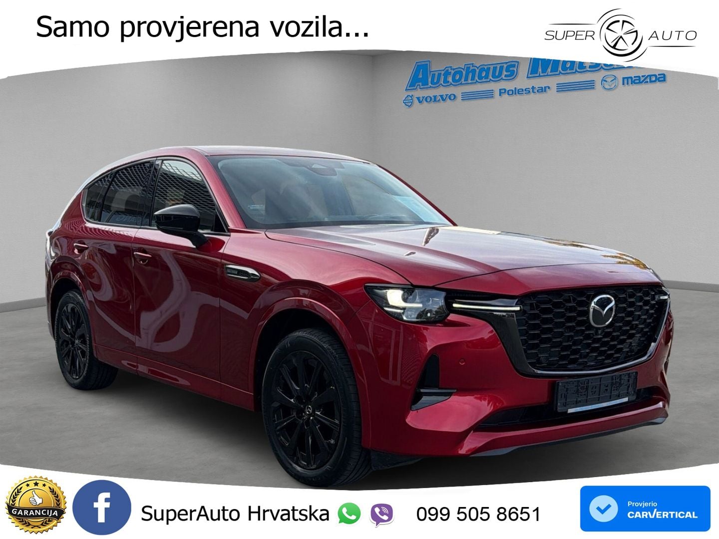 Mazda CX-60 3.3 e-Skyactiv D (254 KS) AWD Automatic LED+GR SJED+ACC