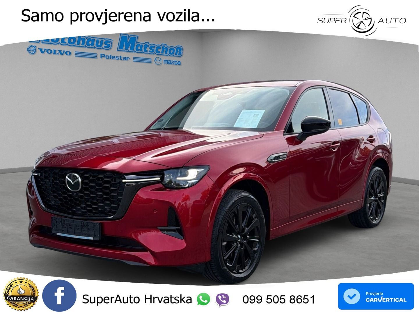 Mazda CX-60 3.3 e-Skyactiv D (254 KS) AWD Automatic LED+GR SJED+ACC