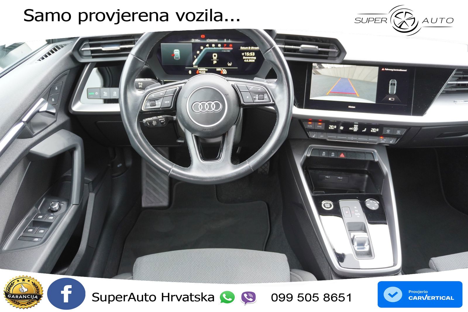 Audi A3 35 TFSI (150 KS) S tronic LED+GR SJED+ACC