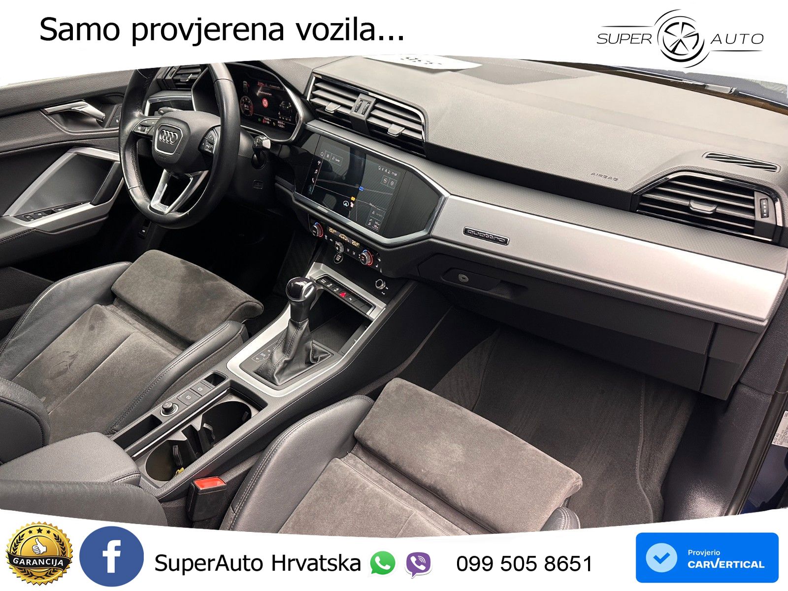 Audi Q3 Sportback 40 TDI (200 KS) quattro S tronic S line LED+GR SJED+ACC