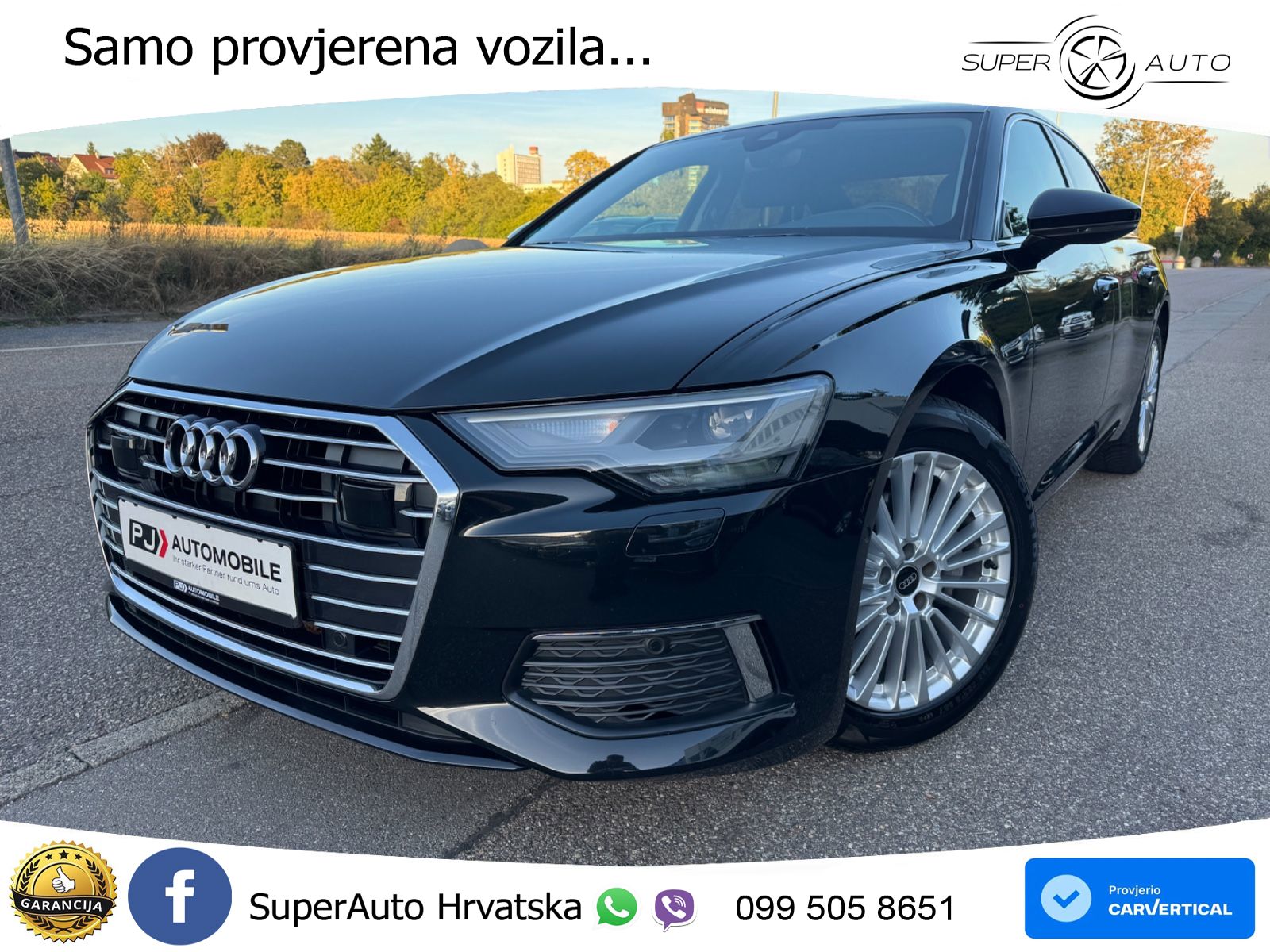 Audi A6 40 TDI (204 KS) S tronic LED+GR SJED+ACC