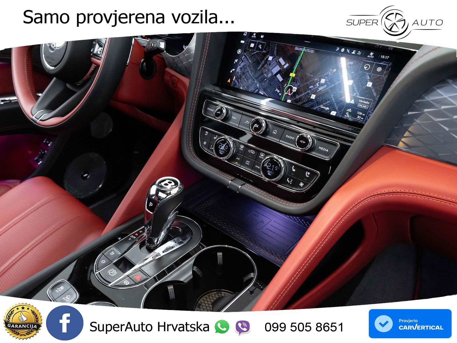 Bentley Bentayga EWB 4.0 V8 (550 KS) 4WD Automatic LED+GR SJED+ACC