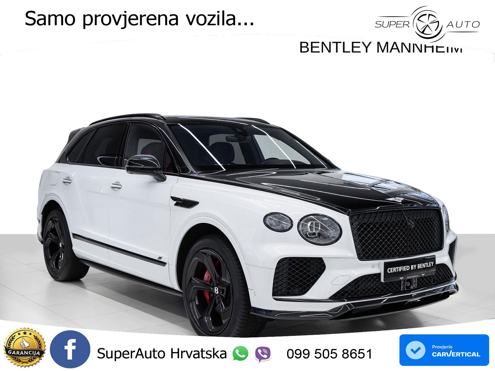 Bentley Bentayga EWB 4.0 V8 (550 KS) 4WD Automatic LED+GR SJED+ACC