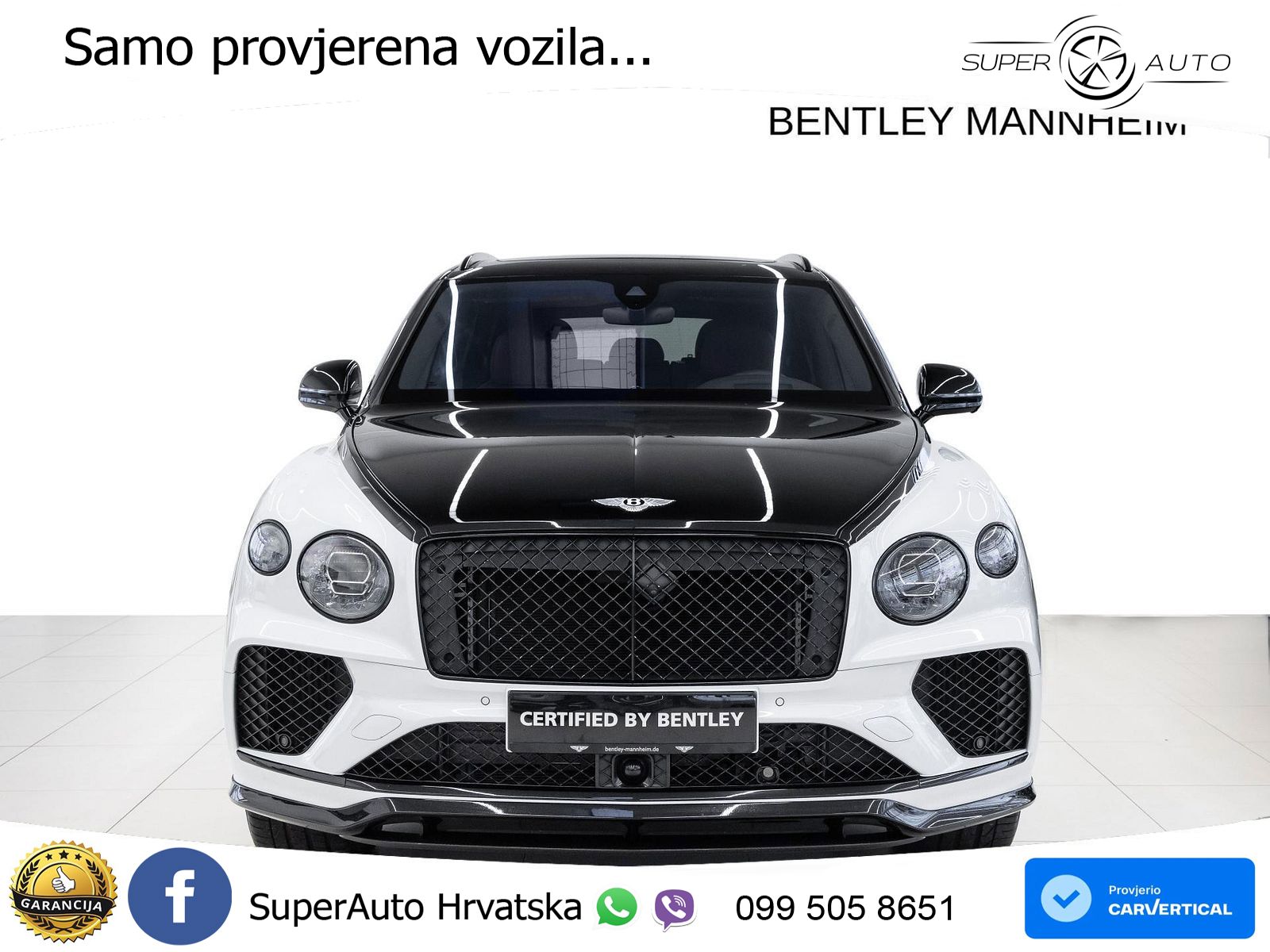 Bentley Bentayga EWB 4.0 V8 (550 KS) 4WD Automatic LED+GR SJED+ACC