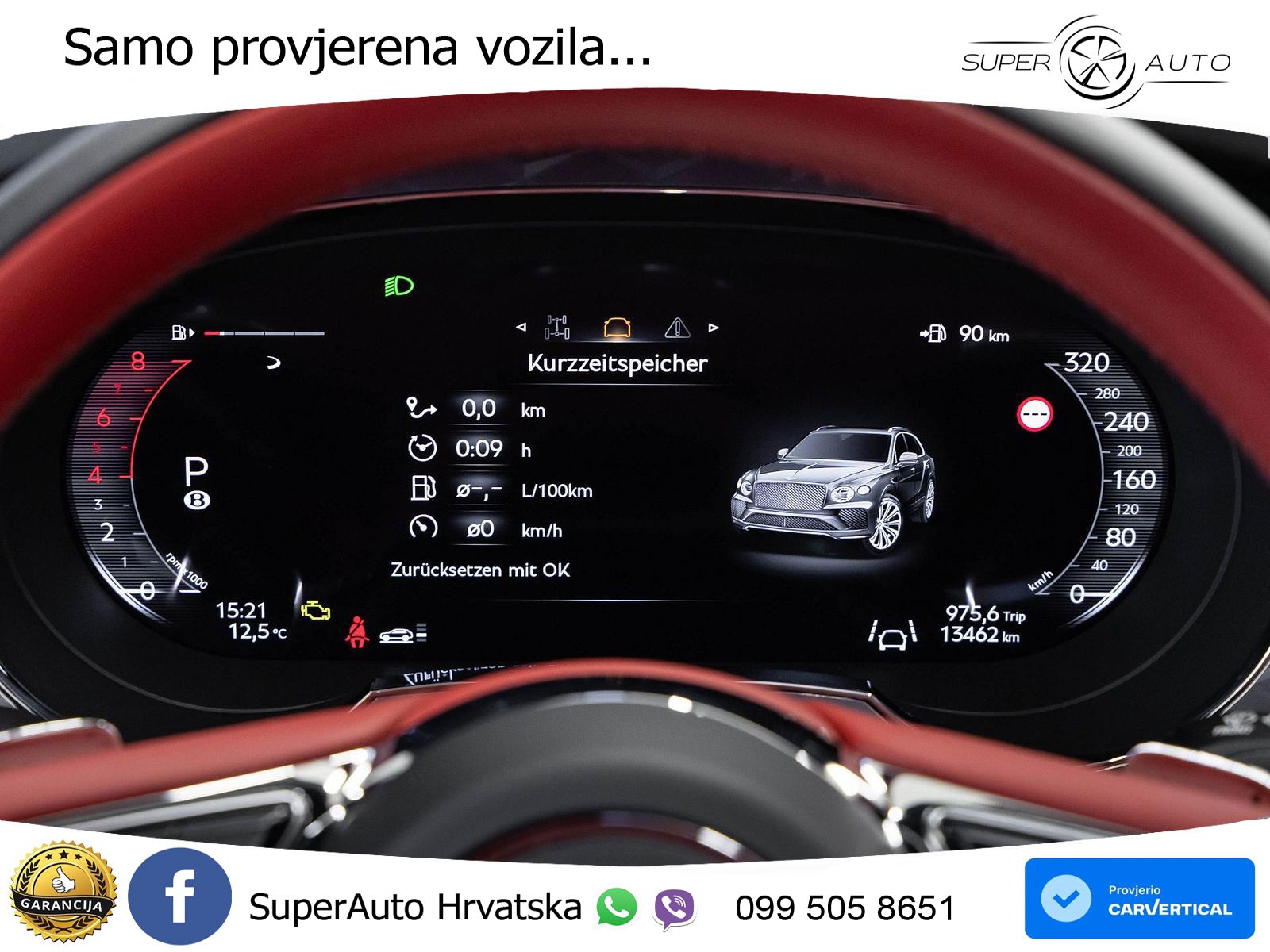 Bentley Bentayga EWB 4.0 V8 (550 KS) 4WD Automatic LED+GR SJED+ACC